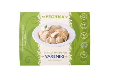 Pechka Frozen Potato And Mushroom Vareniki, 400g